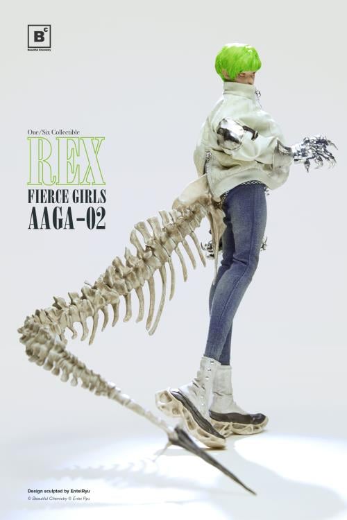 Entei Ryu Fierce Girls AAGA-02 Rex 1/6 Scale Action Figure Gallery Image 12