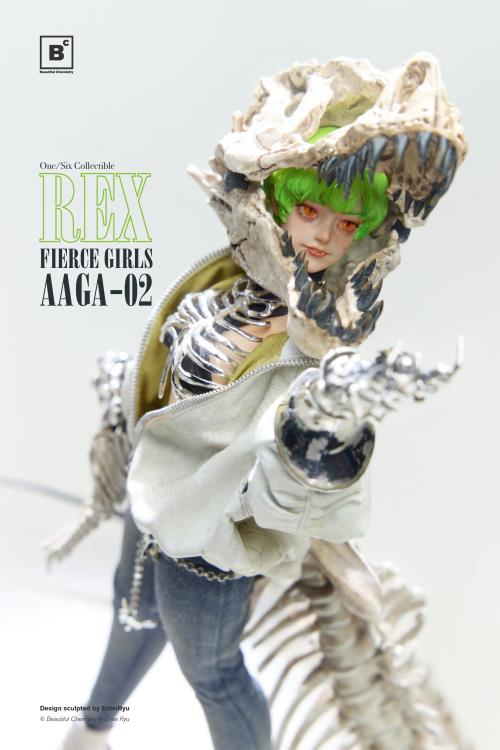 Entei Ryu Fierce Girls AAGA-02 Rex 1/6 Scale Action Figure Gallery Image 9