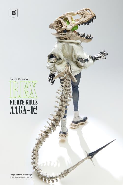 Entei Ryu Fierce Girls AAGA-02 Rex 1/6 Scale Action Figure Gallery Image 6