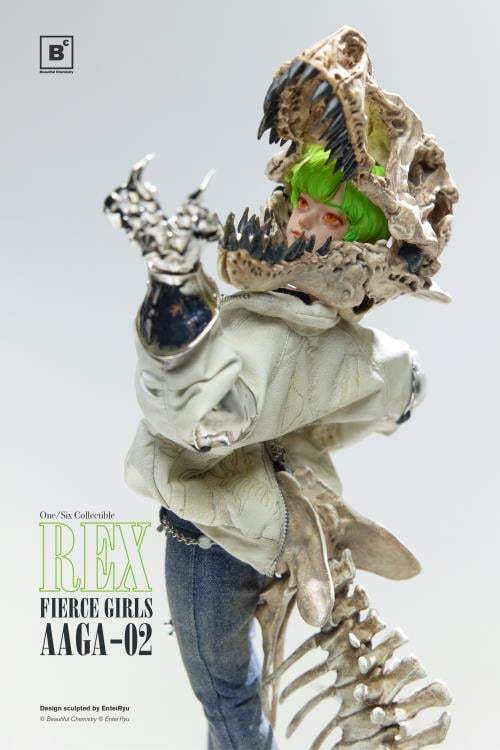 Entei Ryu Fierce Girls AAGA-02 Rex 1/6 Scale Action Figure Gallery Image 8
