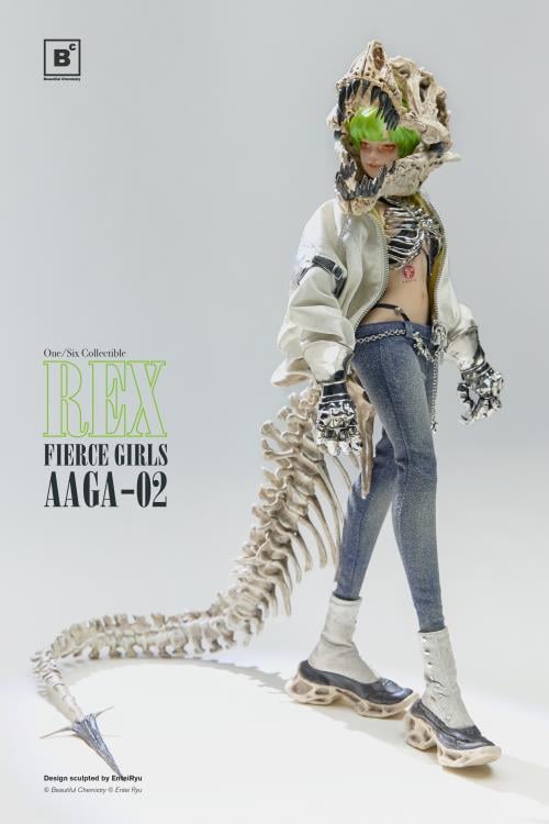 Entei Ryu Fierce Girls AAGA-02 Rex 1/6 Scale Action Figure Gallery Image 4