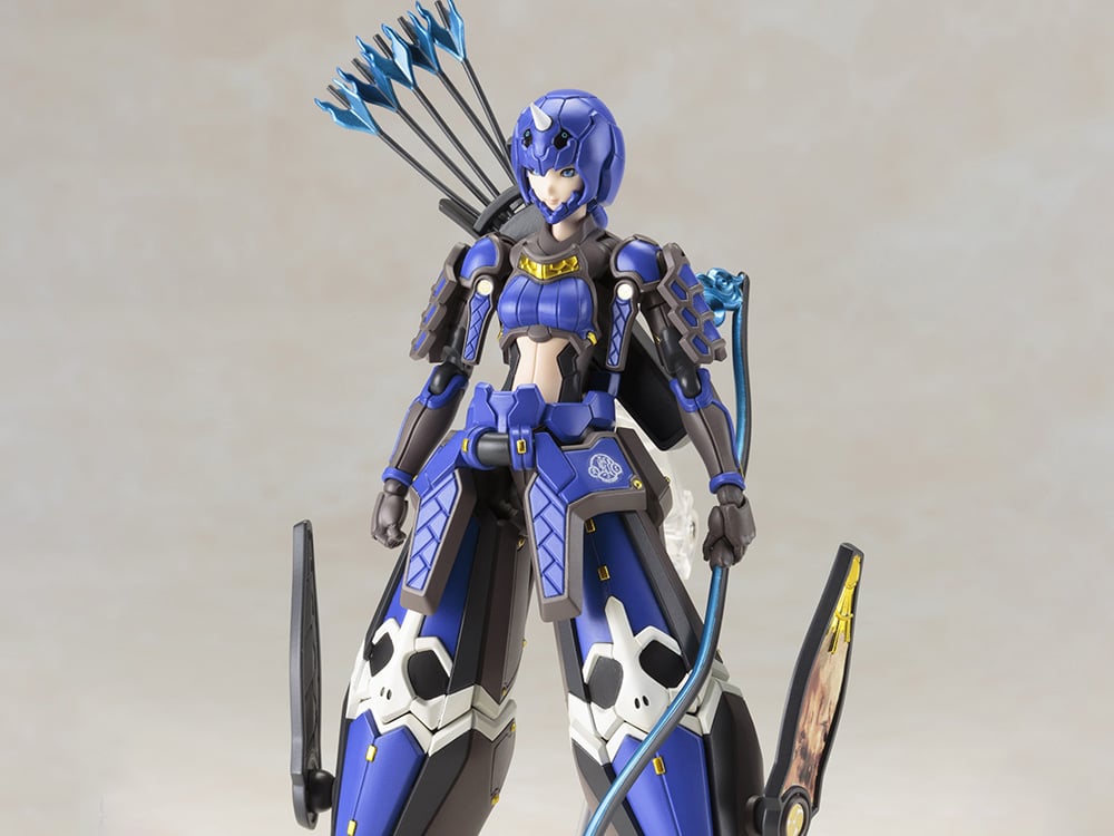 Phantasy Star Online 2 Indigo Guardian Shiki 1/12 Scale Model Kit (Reissue) Gallery Image 1