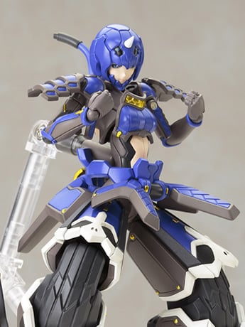 Phantasy Star Online 2 Indigo Guardian Shiki 1/12 Scale Model Kit (Reissue) Gallery Image 2