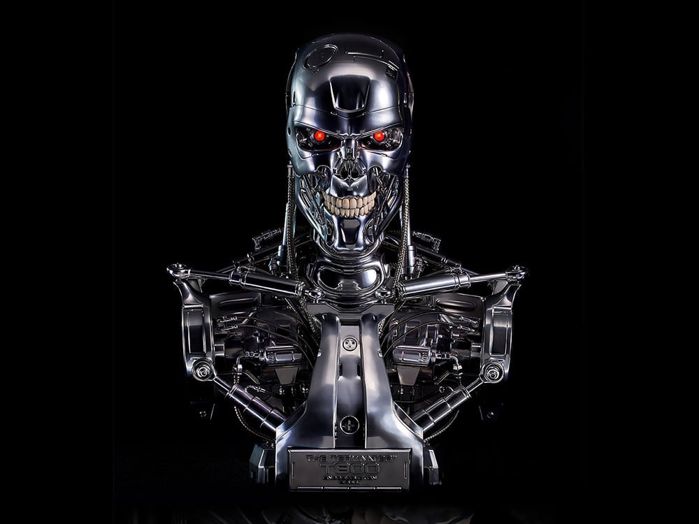 The Terminator The Real Series T-800 Endoskeleton Skull 1/1 Scale Limited Edition Replica Gallery Image 1
