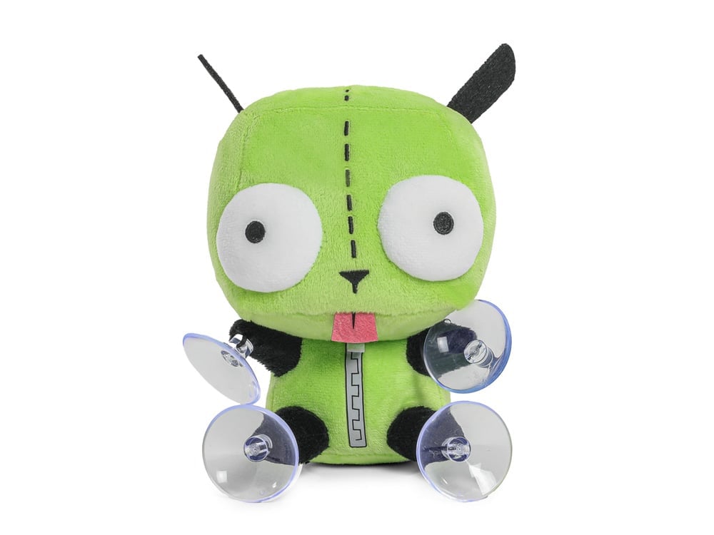 Invader Zim Dog Suit GIR 6" Plush Window Clinger Gallery Image 1