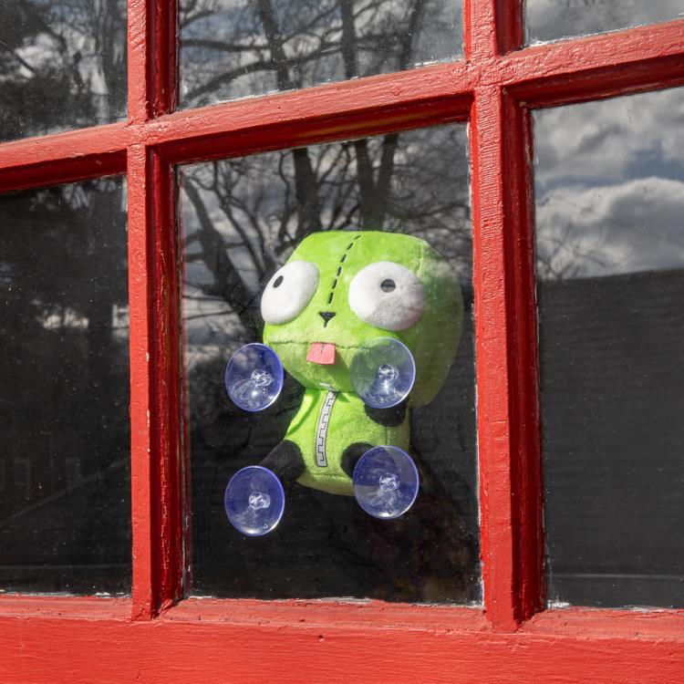 Invader Zim Dog Suit GIR 6" Plush Window Clinger Gallery Image 8