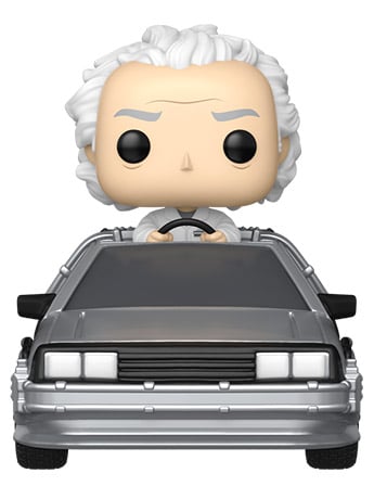 Back to the Future 40th Anniversary Pop! Rides #133 Deluxe Doc