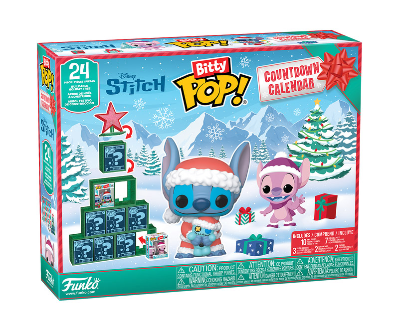 Lilo & Stitch Bitty Pop! Stitch Holiday Countdown Calendar Gallery Image 4