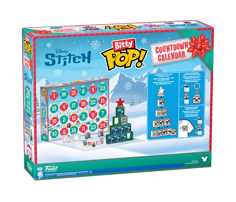 Lilo & Stitch Bitty Pop! Stitch Holiday Countdown Calendar Gallery Image 5