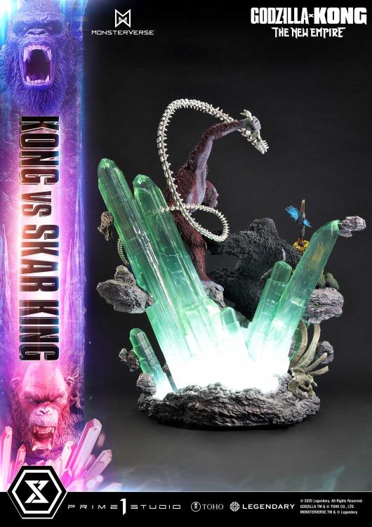 Godzilla x Kong: The New Empire Ultimate Diorama Masterline Kong vs. Skar King Statue Gallery Image 31