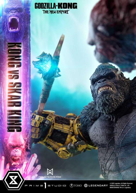 Godzilla x Kong: The New Empire Ultimate Diorama Masterline Kong vs. Skar King (Bonus Ver.) Statue Gallery Image 20