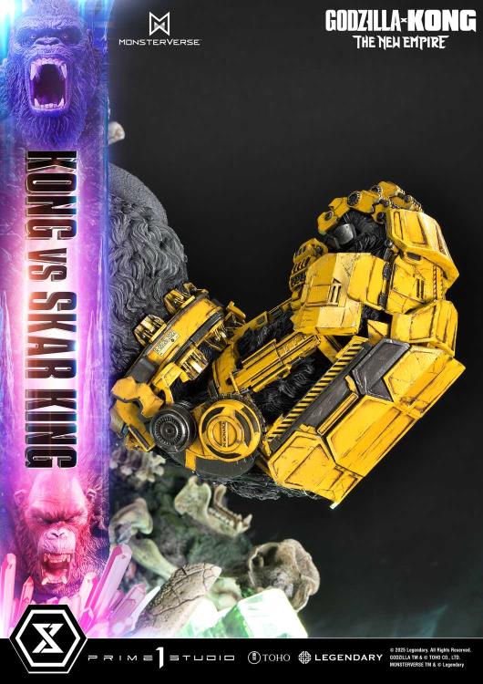 Godzilla x Kong: The New Empire Ultimate Diorama Masterline Kong vs. Skar King (Bonus Ver.) Statue Gallery Image 31
