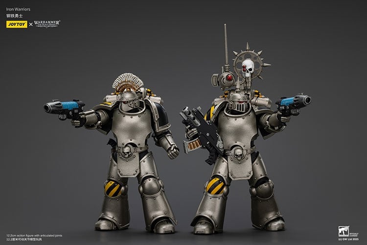 Warhammer: The Horus Heresy Iron Warriors MKIII Tactical Sergeant 1/18 Scale Action Figure Gallery Image 10
