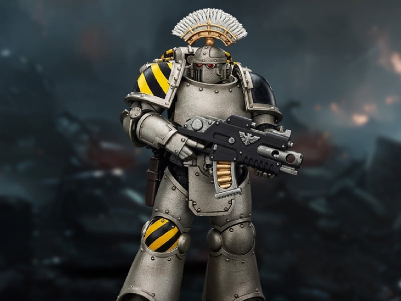 Warhammer: The Horus Heresy Iron Warriors MKIII Tactical Sergeant 1/18 Scale Action Figure Gallery Image 1