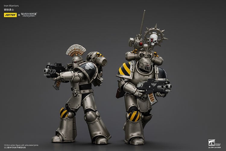 Warhammer: The Horus Heresy Iron Warriors MKIII Tactical Sergeant 1/18 Scale Action Figure Gallery Image 11