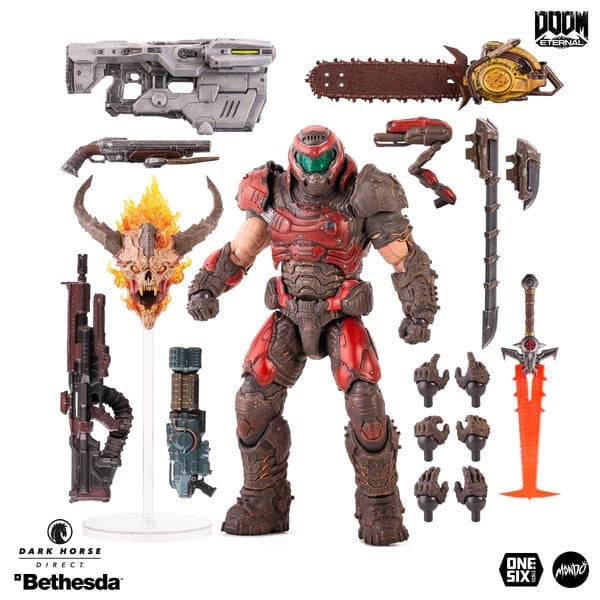 Doom Eternal Doom Slayer (Mondo Crimson Variant) 1/6 Scale Limited