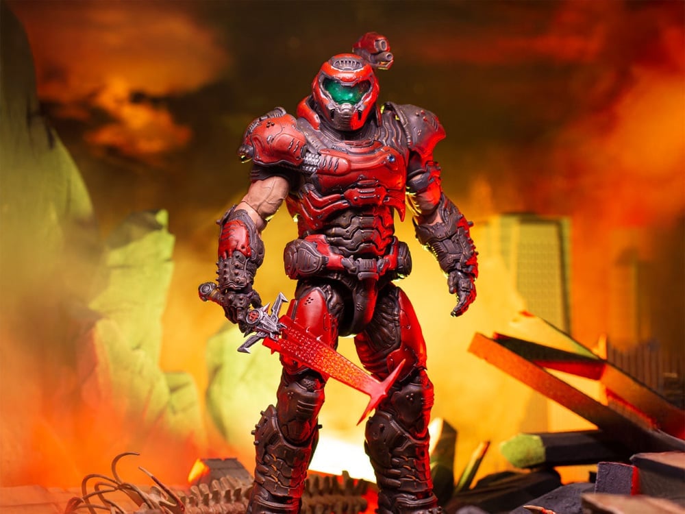 DOOM ETERNAL DOOM Slayer Ember Skin McFarlane Toys Action Figure 2022