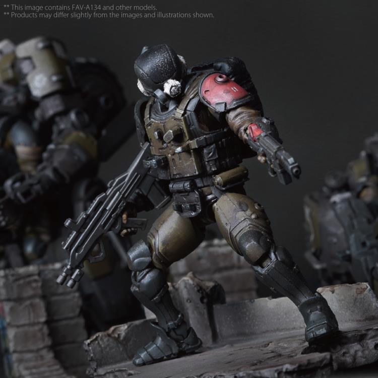 Acid Rain FAV-A134 Kaiho Paratrooper 1/18 Scale Action Figure