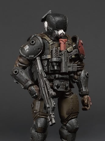 Acid Rain FAV-A134 Kaiho Paratrooper 1/18 Scale Action Figure Gallery Image 2