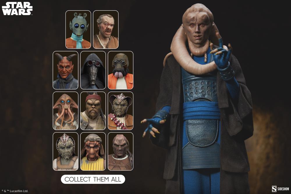 Star Wars: Return of the Jedi Scum & Villainy Bib Fortuna 1/6 Scale Figure Gallery Image 13