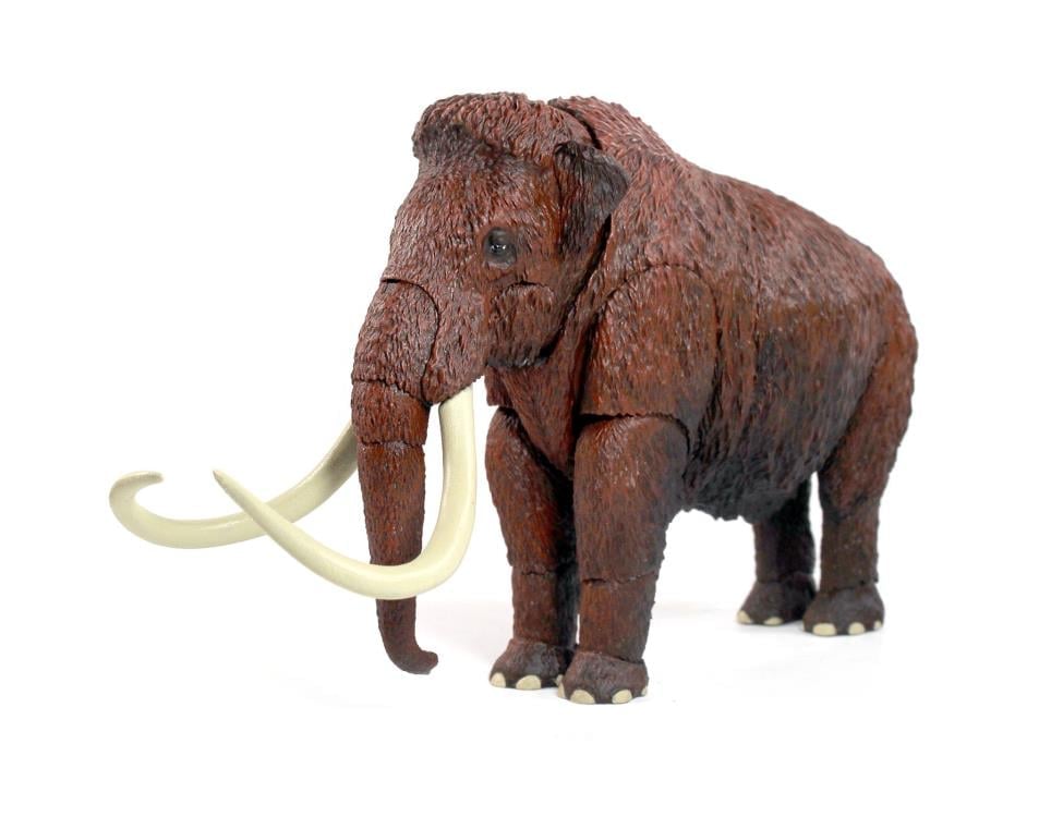 Beasts of the Cenozoic Mammuthus primigenius 1/35 Scale Action Figure