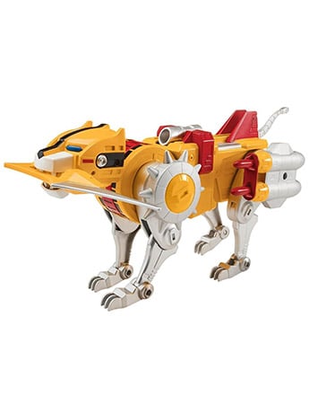 Voltron: Defender of the Universe 40th Anniversary Classic Yellow Lion Action Figure Gallery Image 2