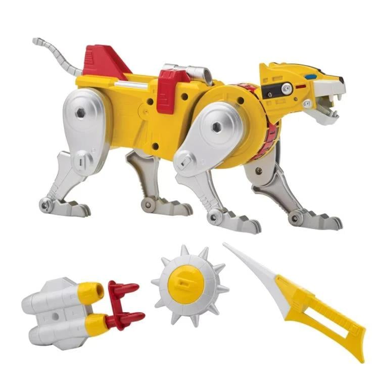 Voltron: Defender of the Universe 40th Anniversary Classic Yellow Lion Action Figure Gallery Image 3