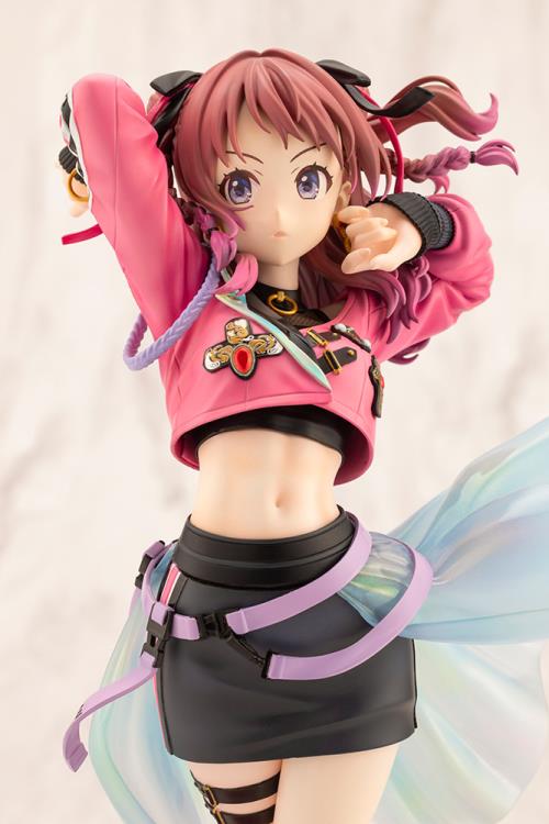 The Idolmaster Gakuen Saki Hanami (Fighting My Way) 1/7 Scale Figure Gallery Image 14