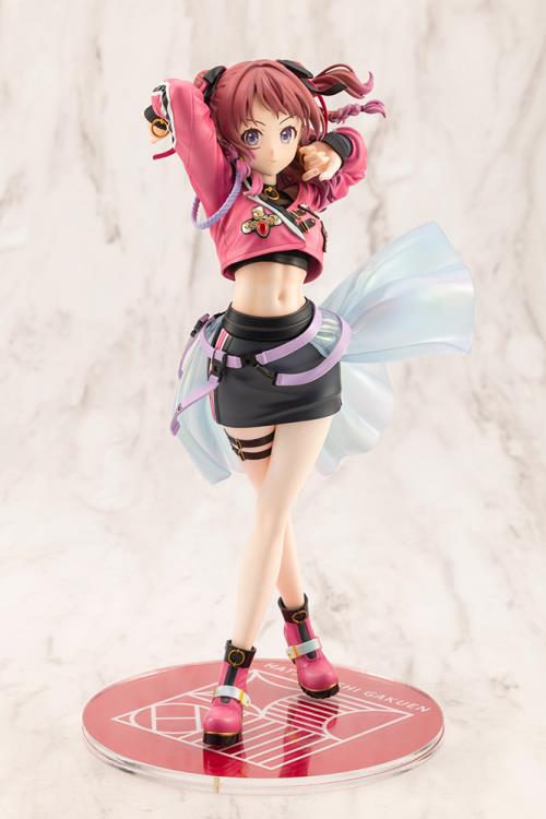 The Idolmaster Gakuen Saki Hanami (Fighting My Way) 1/7 Scale Figure Gallery Image 8