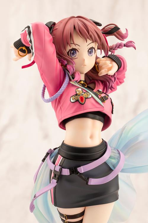 The Idolmaster Gakuen Saki Hanami (Fighting My Way) 1/7 Scale Figure Gallery Image 13