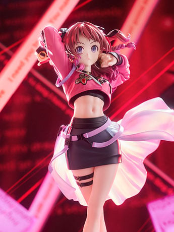 The Idolmaster Gakuen Saki Hanami (Fighting My Way) 1/7 Scale Figure Gallery Image 2