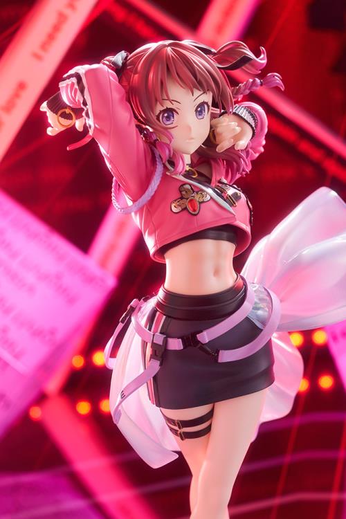 The Idolmaster Gakuen Saki Hanami (Fighting My Way) 1/7 Scale Figure Gallery Image 5