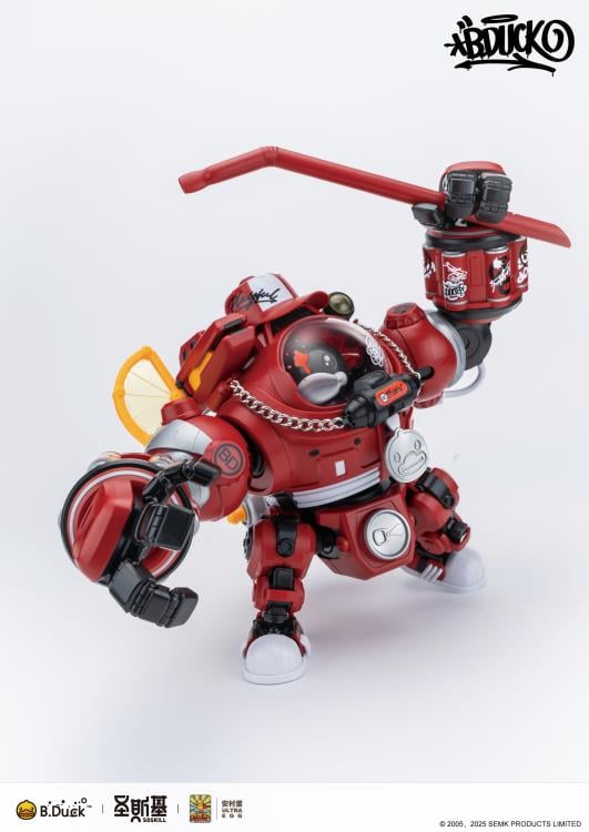 B.DUCK HIPHOP DUCK 国潮机甲 フィギュア Trendy Machinery B.Duck Hip Hop Duck Model Kit