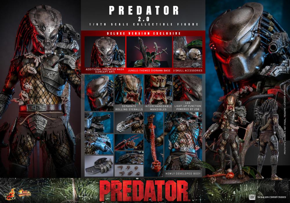 Predator MMS816 Predator (2.0 Ver.) (Deluxe Ver.) 1/6th Scale