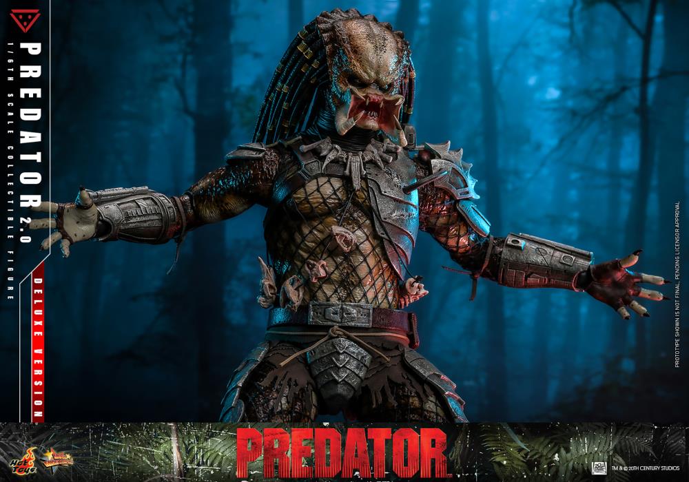 Predator MMS816 Predator (2.0 Ver.) (Deluxe Ver.) 1/6th Scale Collectible Figure Gallery Image 13