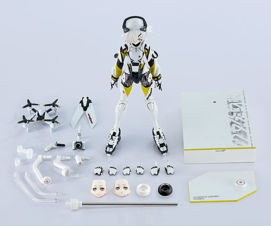 Shojo-Hatsudoki Motored Cyborg Runner SSX-155ar (Kinetic Ash) Action Figure Gallery Image 19
