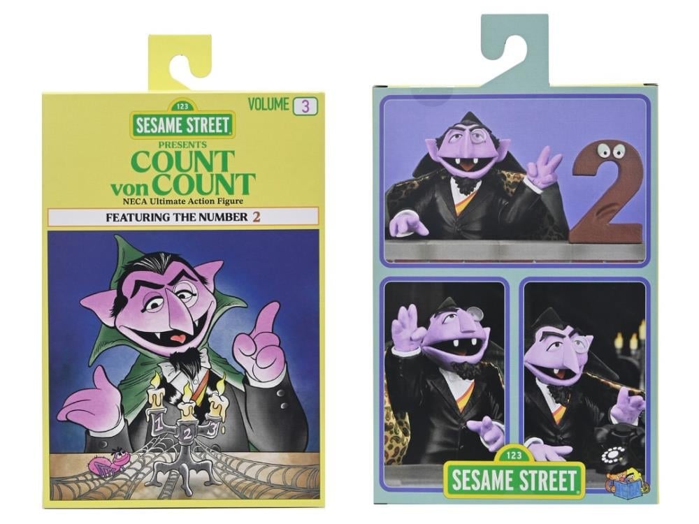 Sesame Street Ultimate Count von Count  Action Figure Gallery Image 17