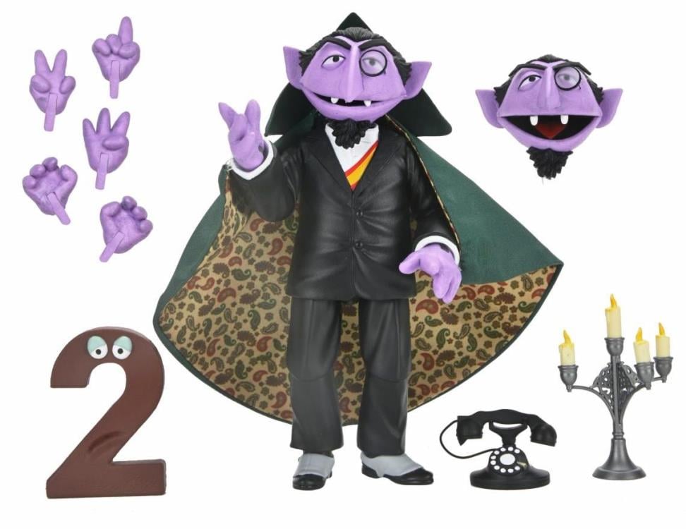 Sesame Street Ultimate Count von Count  Action Figure Gallery Image 15