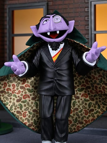 Sesame Street Ultimate Count von Count  Action Figure Gallery Image 2