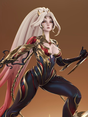 League of Legends Hall of Legends 2025 Kai'Sa 1/6 Scale Statue Gallery Image 2