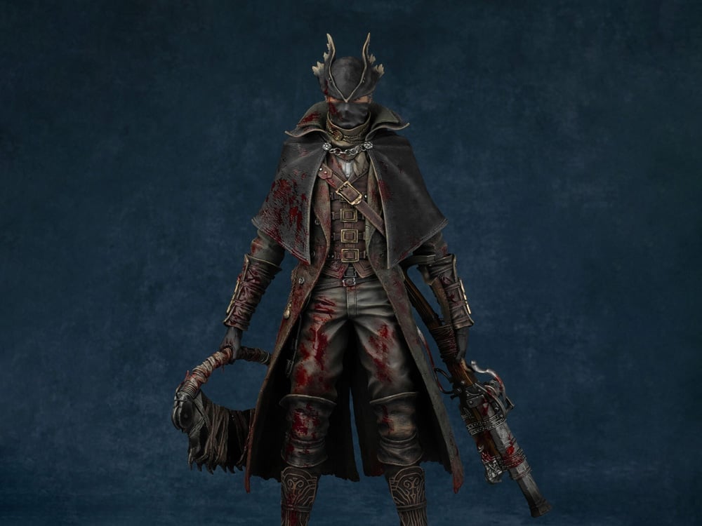 新品未開封品 狩人 ハンター 1/6 Blood Regain Edition Bloodborne Hunter (Blood Regain Edition) 1/6 Scale Statue