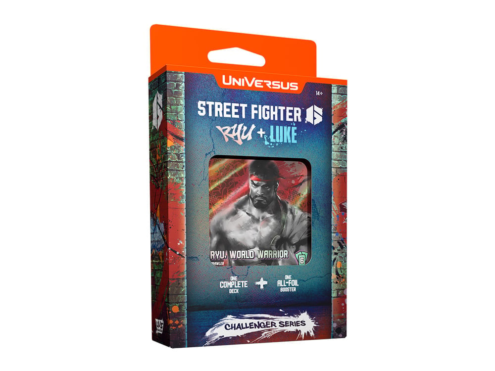 Street Fighter 6 UniVersus Ryu and Luke Challenger Series Deck Gallery Image 1