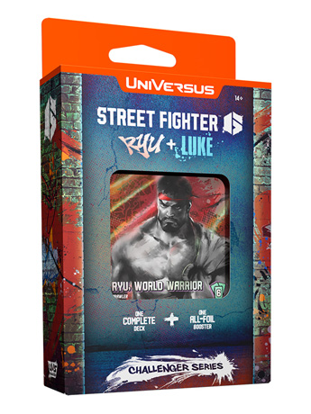 Street Fighter 6 UniVersus Ryu and Luke Challenger Series Deck Gallery Image 2