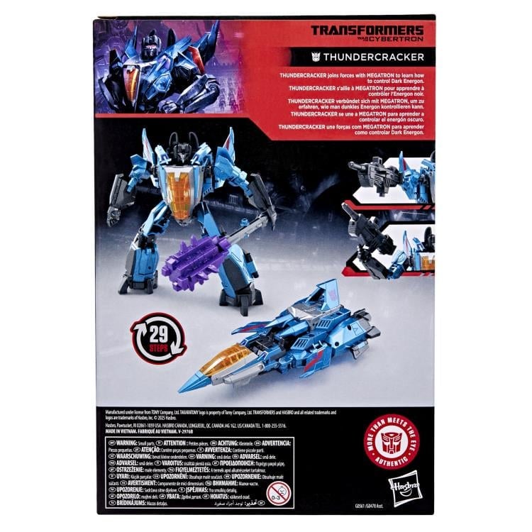 Transformers: War for Cybertron Studio Series Voyager Class Thundercracker Action Figure Gallery Image 7
