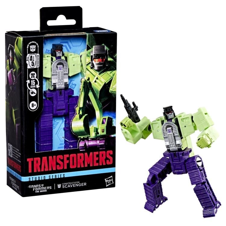 The Transformers: The Movie Studio Series Deluxe Class Constructicon Scavenger Action Figure Gallery Image 15