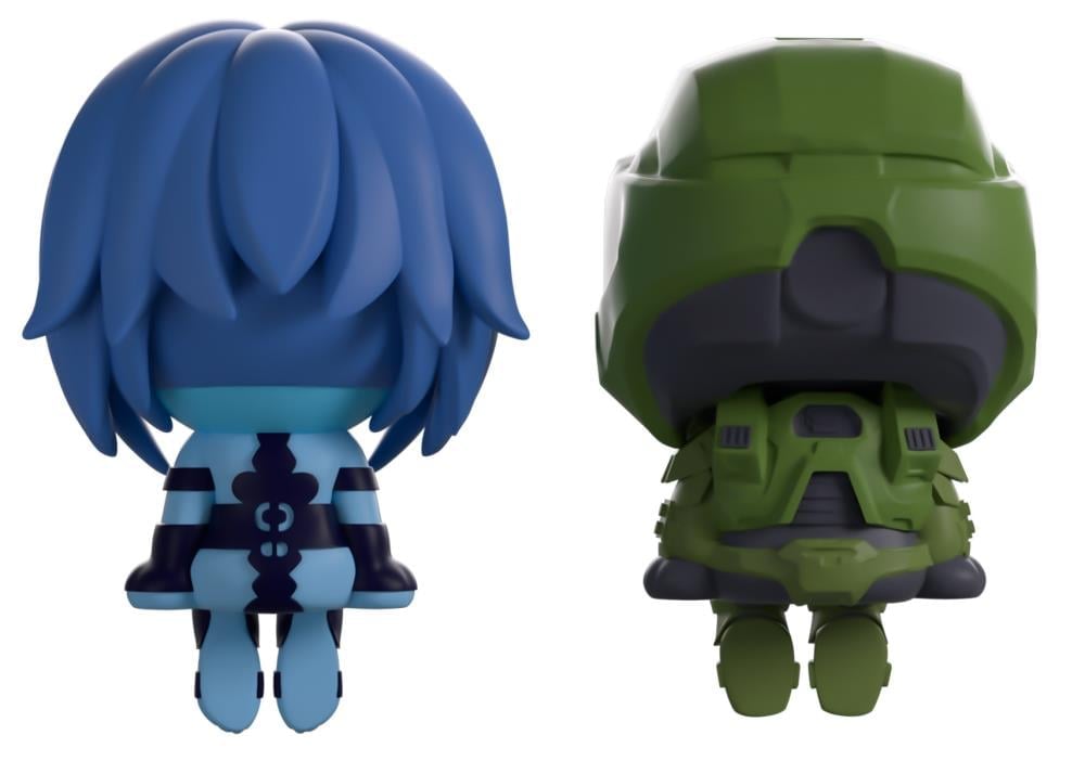 Halo Monitor Buddiez Master Chief & Cortana Vinyl Figure Set Halo Monitor Buddiez Master Chief & Cortana Vinyl Figure Set