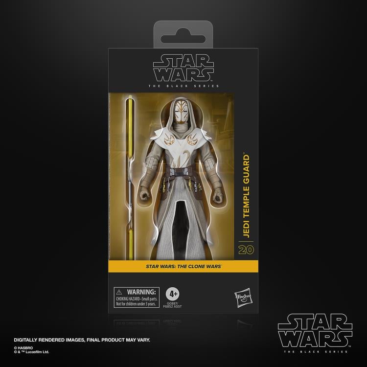 Star Wars: The Black Series Jedi Temple Guard (The Clone Wars) Action Figure Gallery Image 8