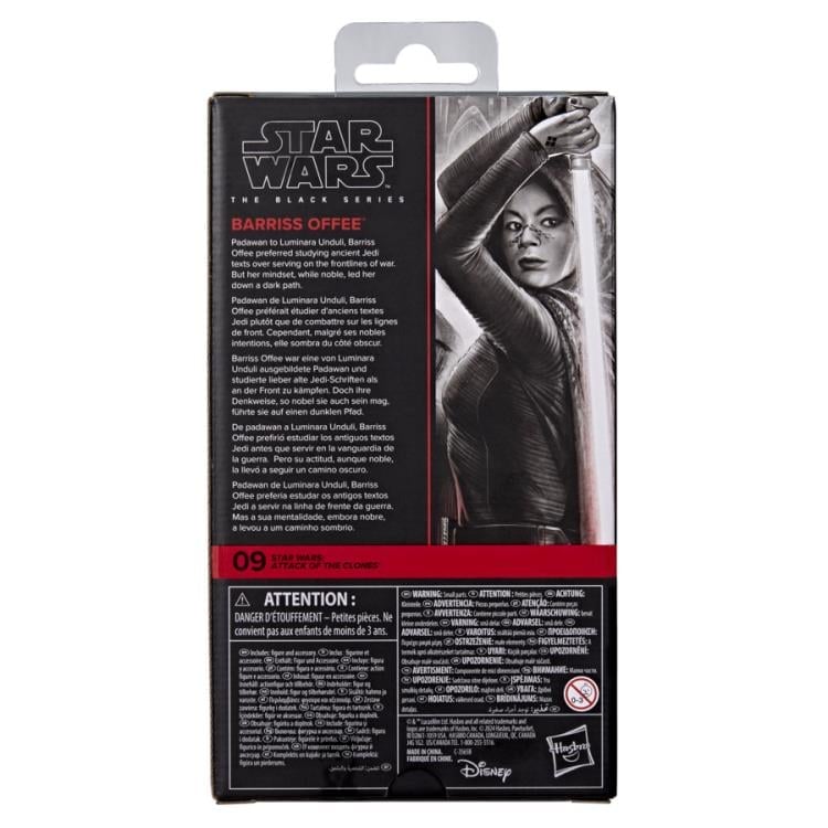 Star Wars: The Black Series Barriss Offee (Attack of the Clones) Action Figure Gallery Image 9