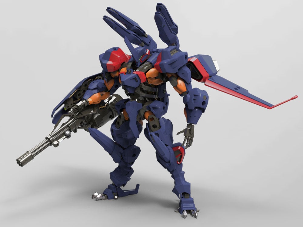 Hexa Gear V-THOR Air Assault "Thunderstruck" 1/24 Scale Model Kit Gallery Image 1
