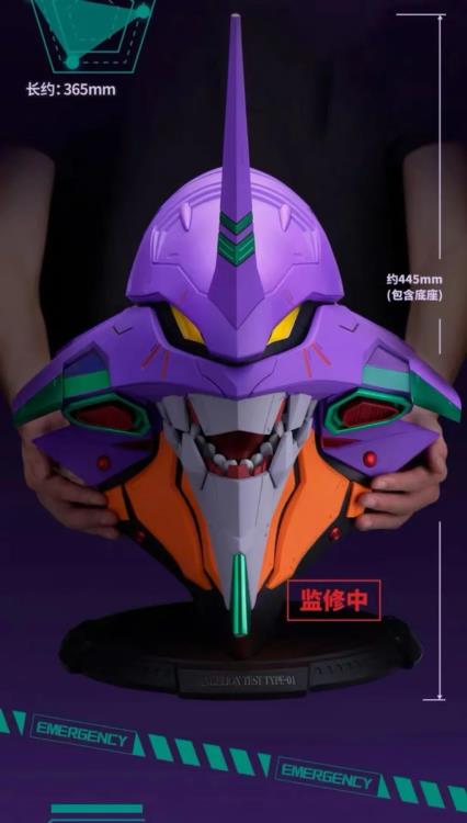 Rebuild of Evangelion BN Head Collection Test Type-01 Head Sculpt Gallery Image 4